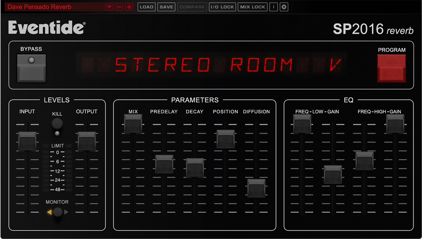 Eventide SP2016 Reverb