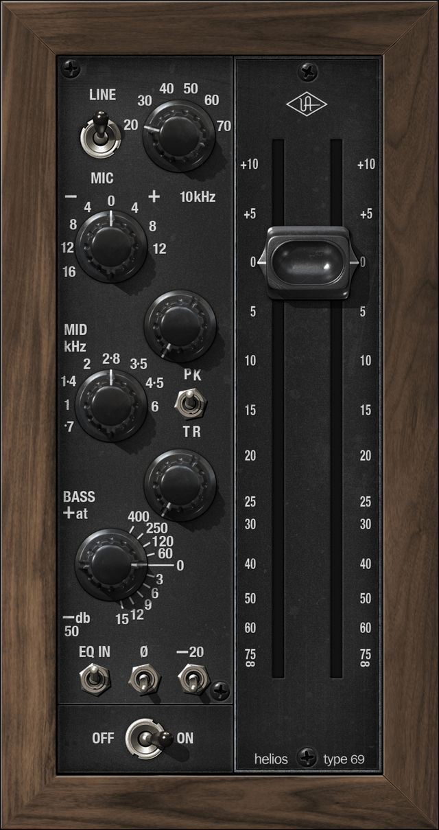 Helios Type 69 Preamp and EQ Collection
