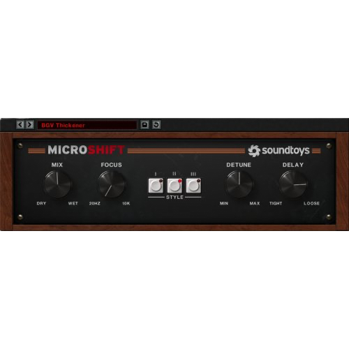 SoundToys MicroShift 5