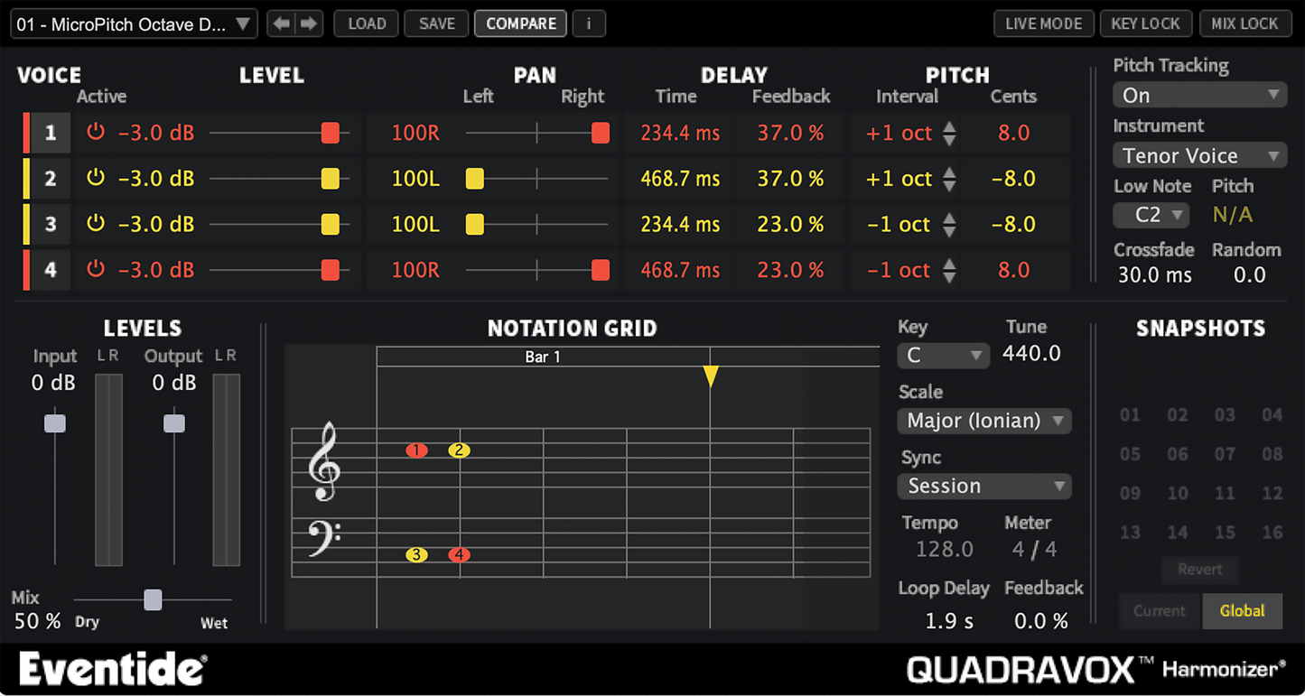 Eventide Quadravox