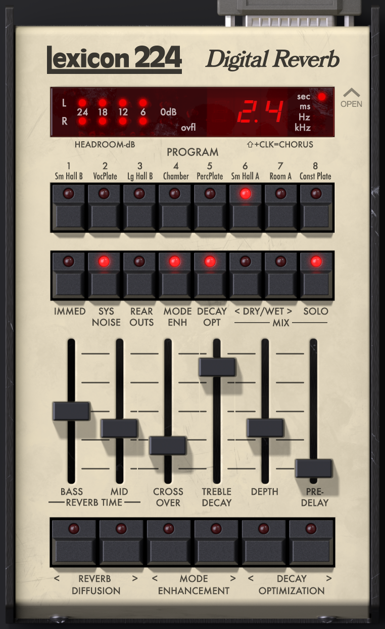 Lexicon 224 Digital Reverb
