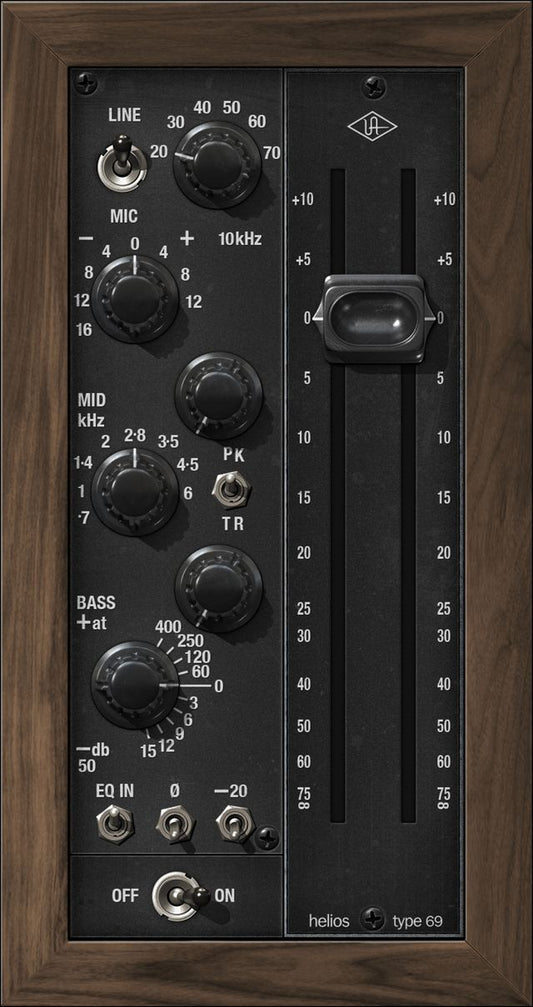 Helios Type 69 Preamp and EQ